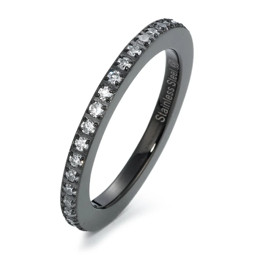 Anelli di memoria Acciaio inossidabile Zirconia rivestimento IP
