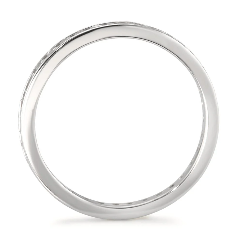 Anelli di memoria Oro bianco 750/18 carati Zirconia - Image 2