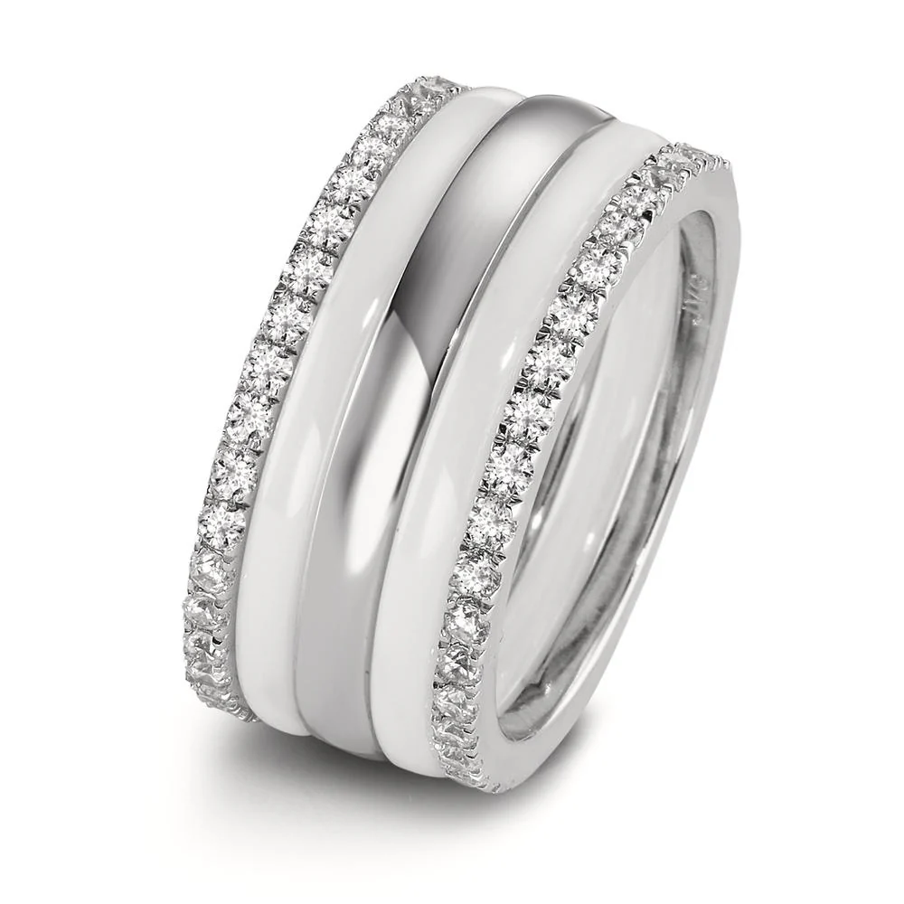 Anelli impilabili Argento rodiato - Image 11