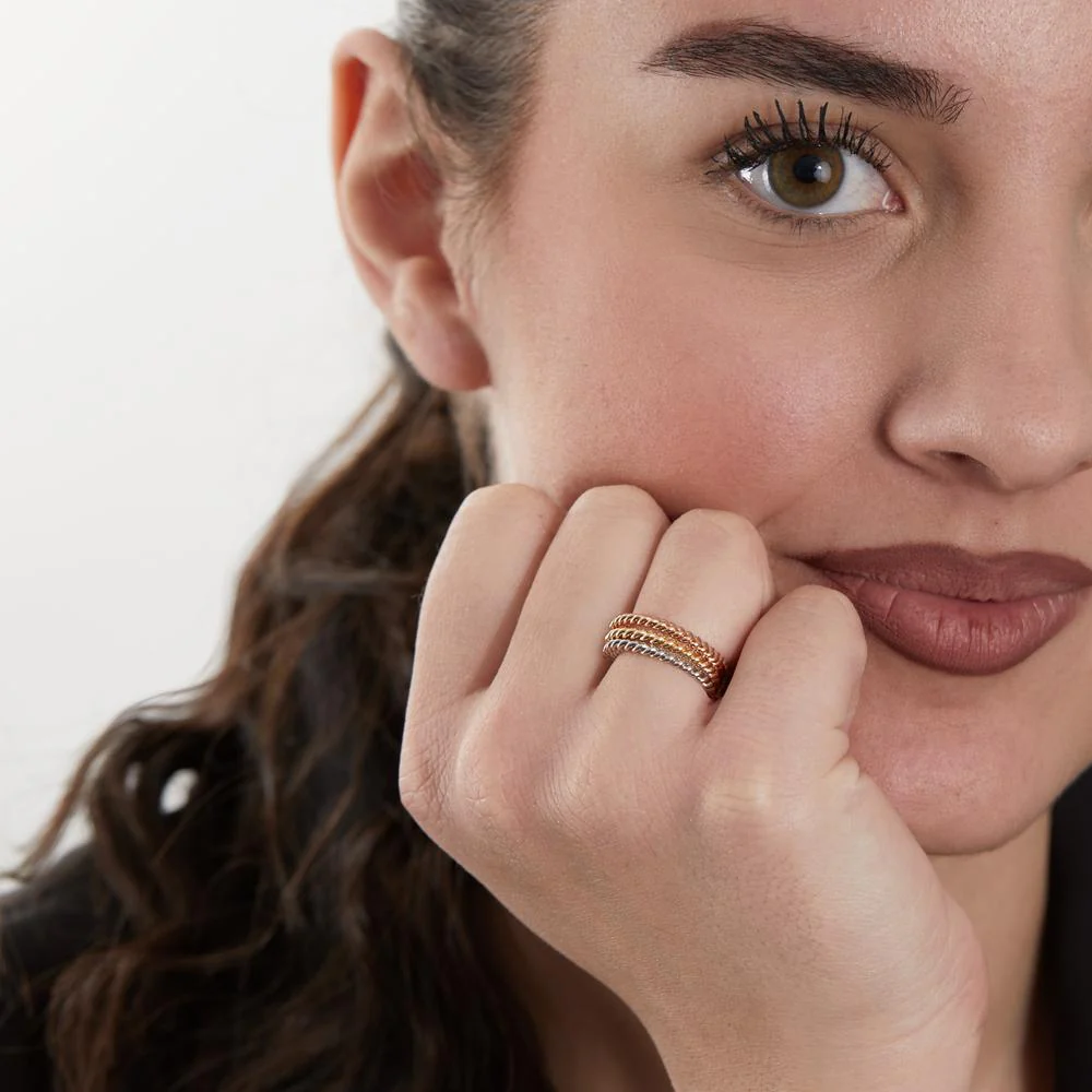 Anelli impilabili Oro bianco 750/18 carati - Image 4