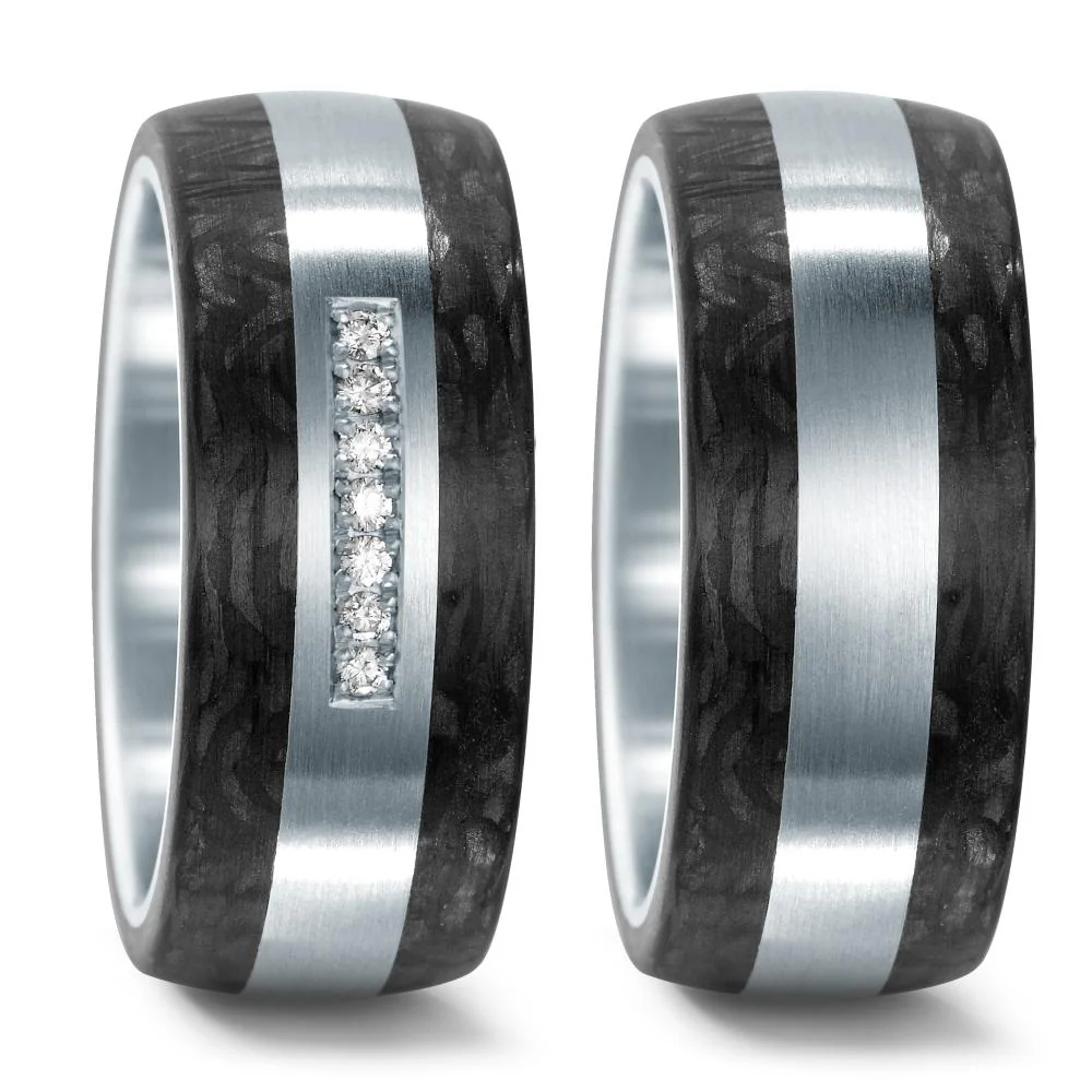 Anello Acciaio inossidabile, Carbonio - Image 3