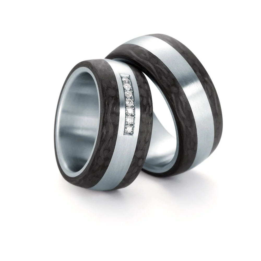 Anello Acciaio inossidabile, Carbonio - Image 4