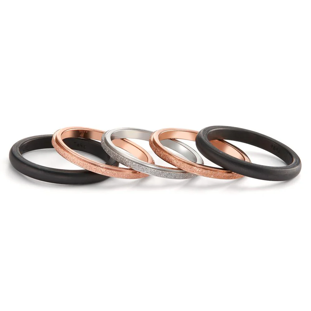 Anello Acciaio inossidabile, Carbonio - Image 2