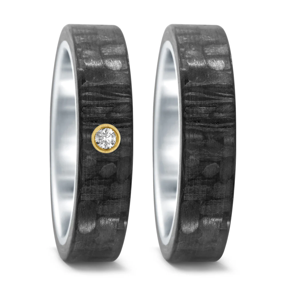 Anello Acciaio inossidabile, Carbonio - Image 2