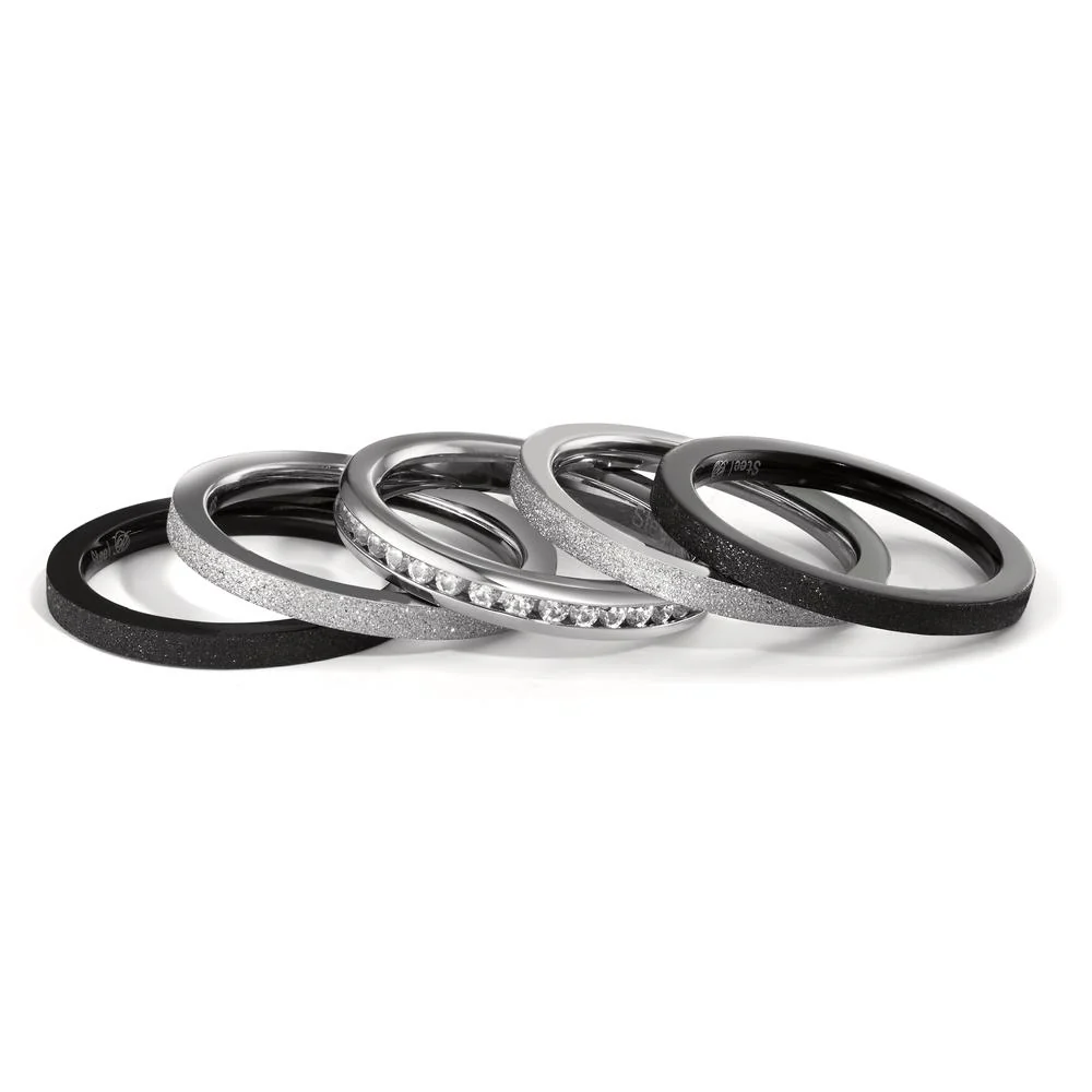Anello Acciaio inossidabile Zirconia - Image 2