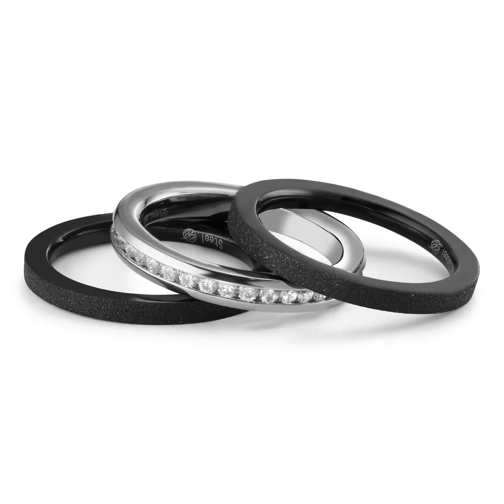 Anello Acciaio inossidabile Zirconia - Image 2