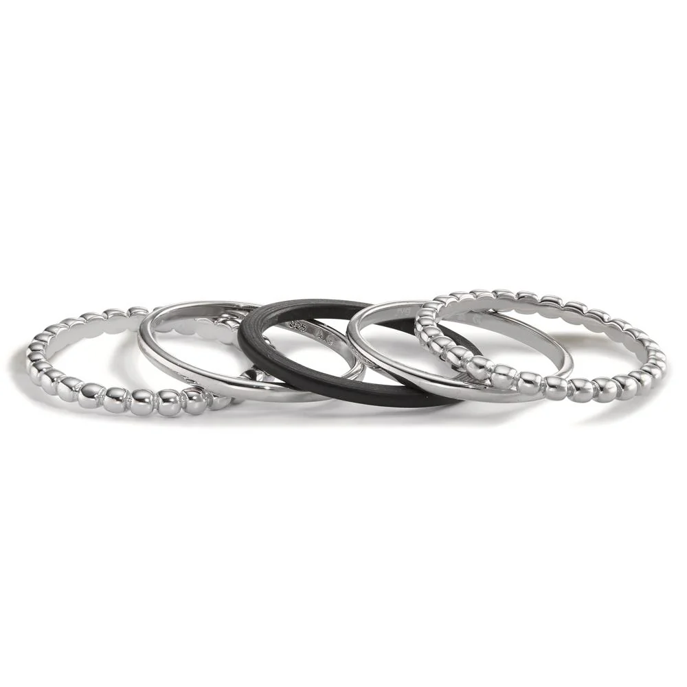 Anello Argento, Carbonio - Image 2