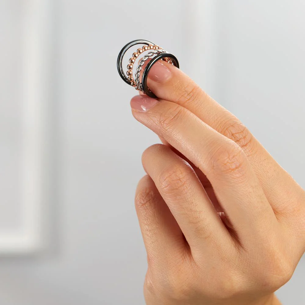 Anello Argento, Ceramica - Image 3