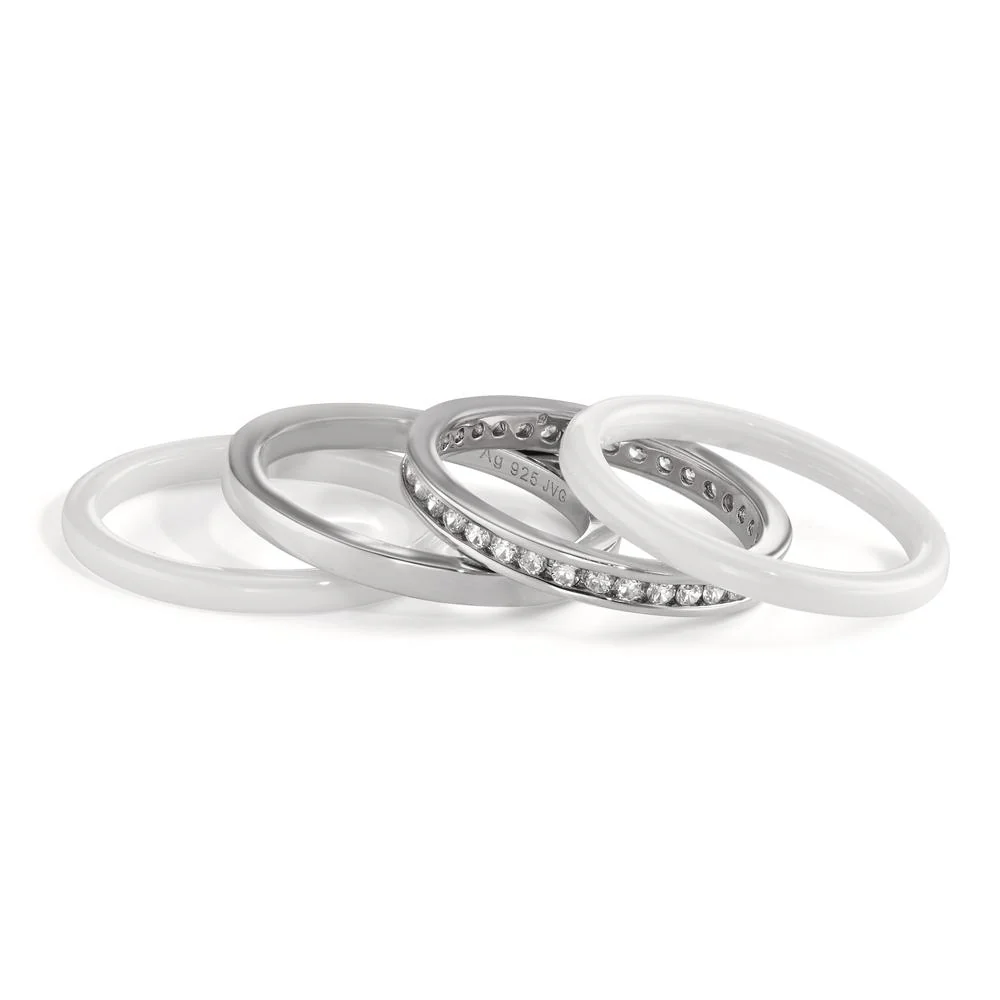 Anello Argento, Ceramica Zirconia - Image 2