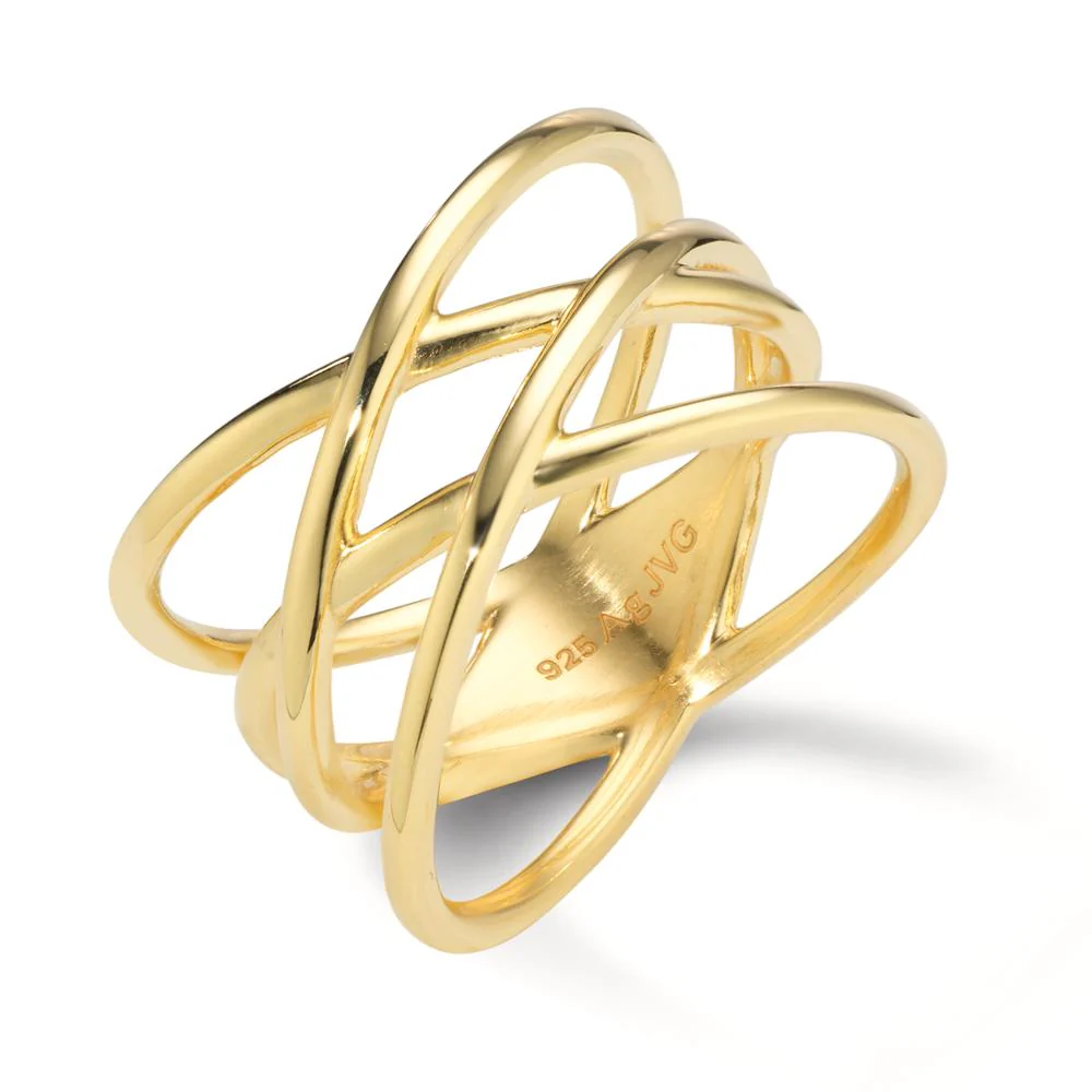 Anello Argento giallo