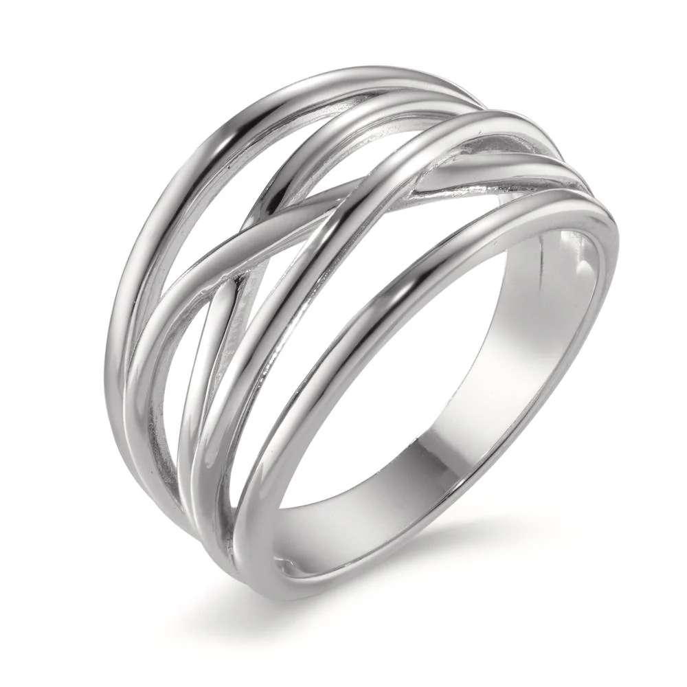 Anello Argento rodiato