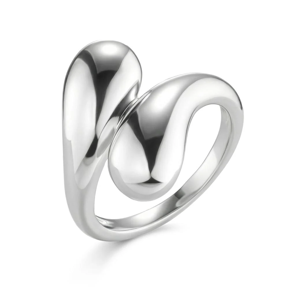Anello Argento rodiato