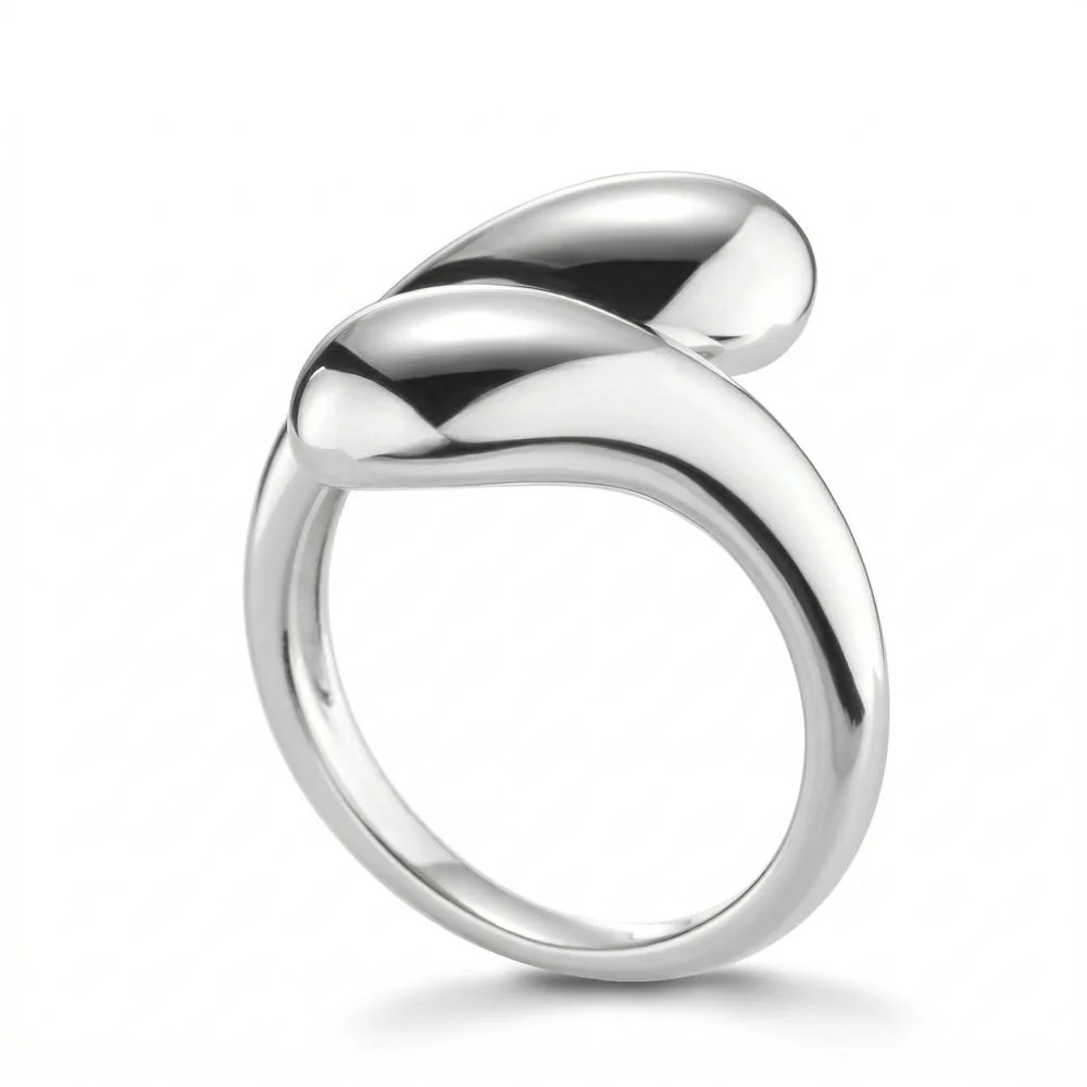 Anello Argento rodiato - Image 2
