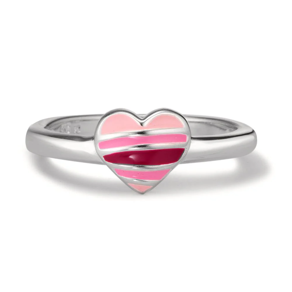 Anello Argento rodiato Cuore - Image 2