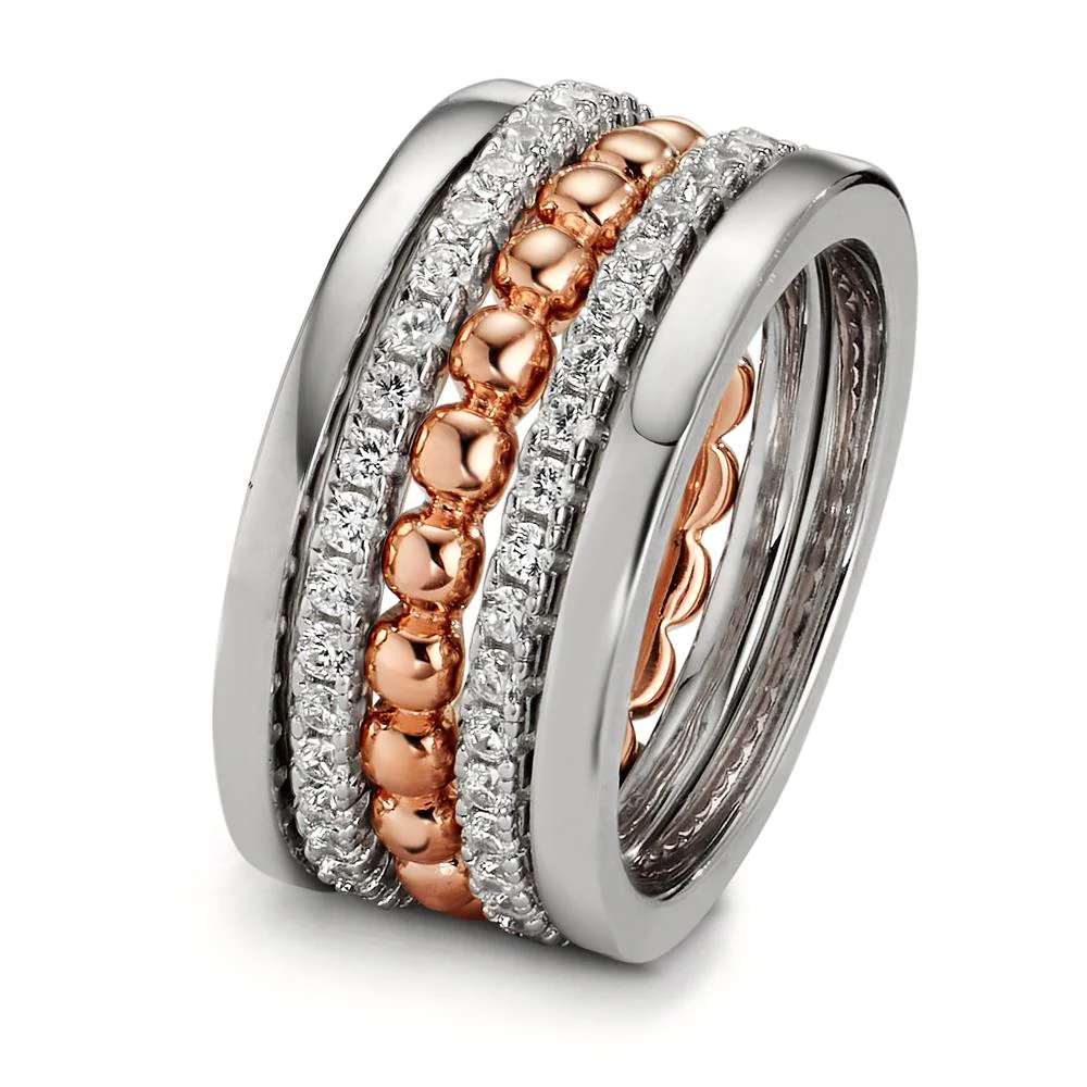 Anello Argento Zirconia