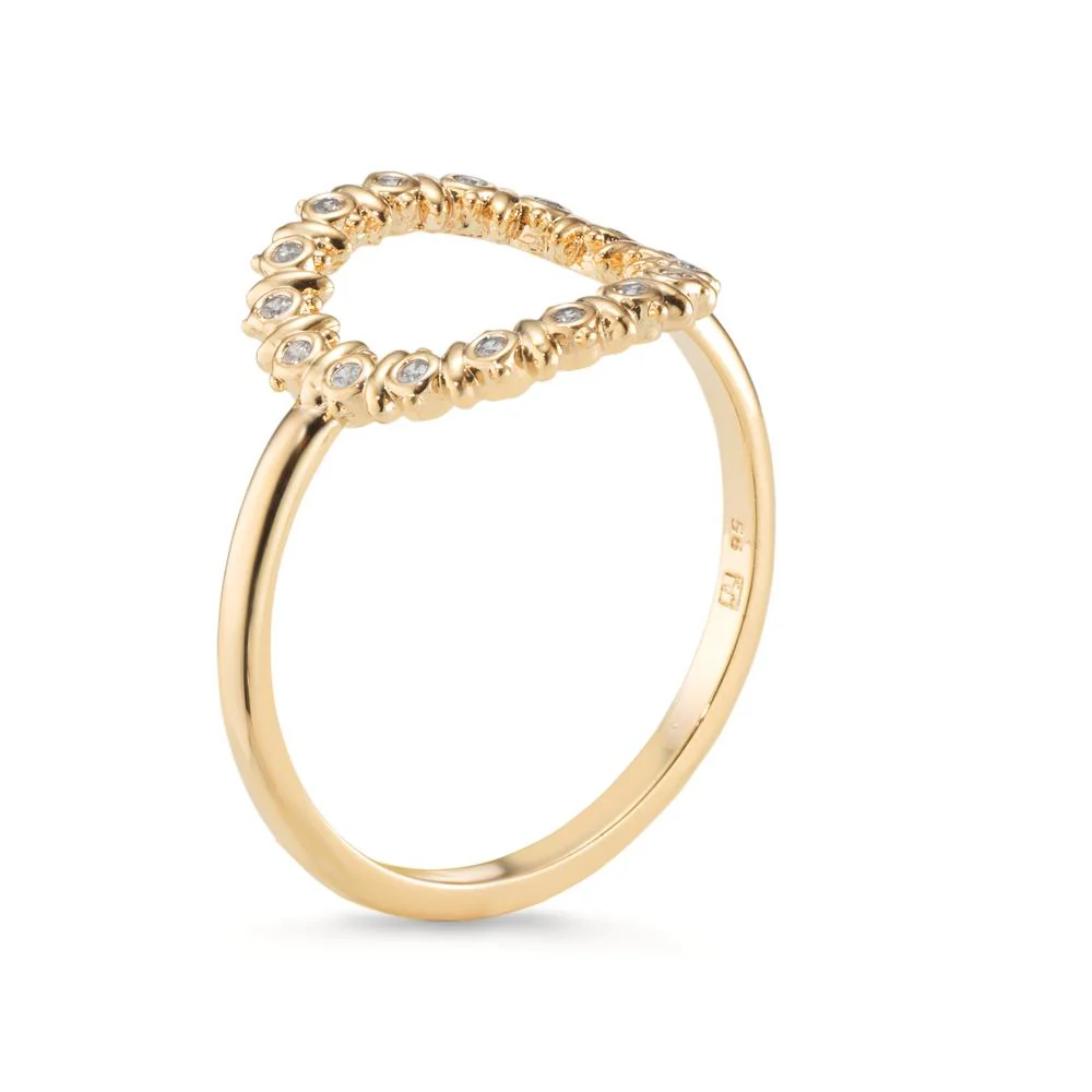 Anello Bronzo Zirconia 16 pietra Ø13 mm - Image 3