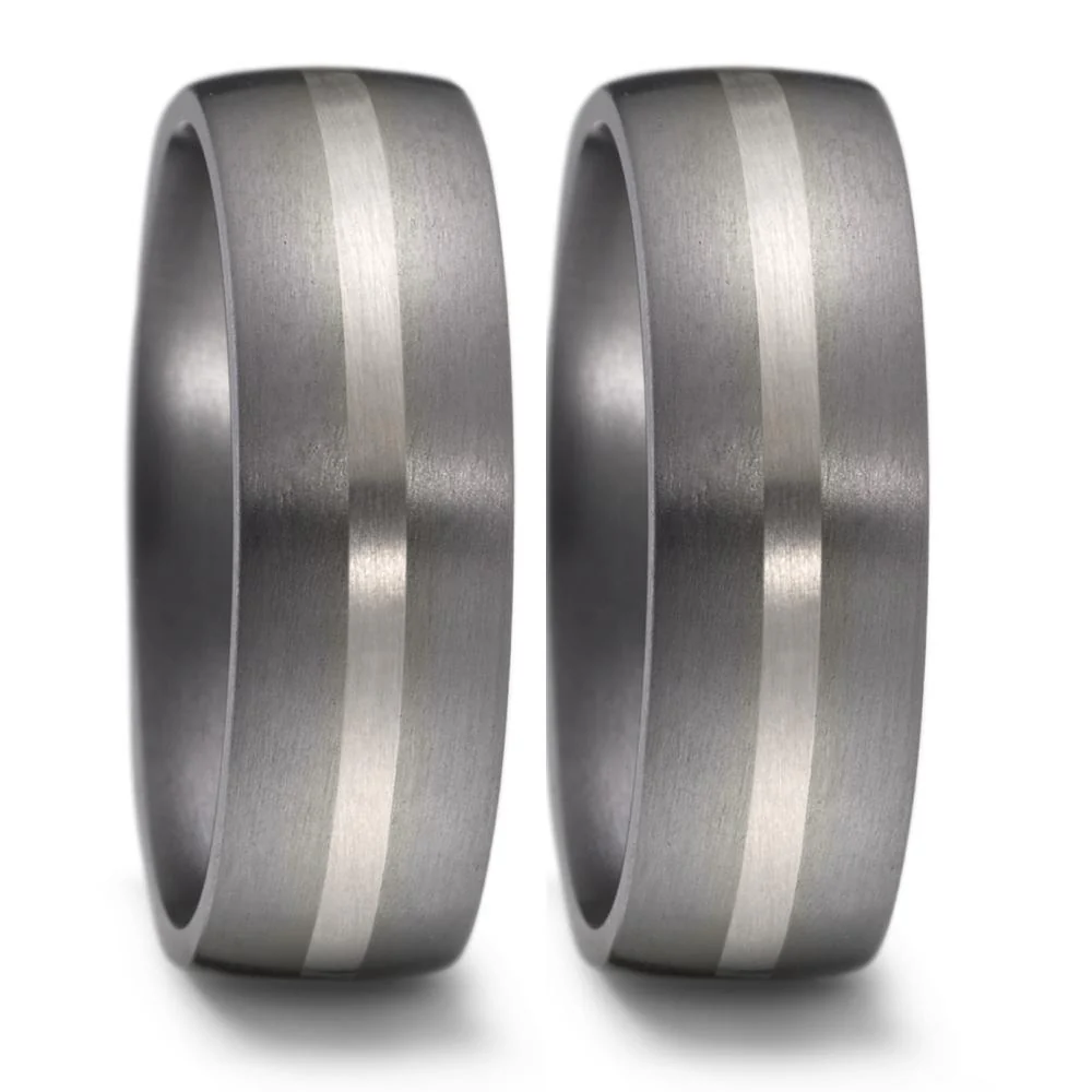 Anello del partner 999 Tantalio, 500 Palladio - Image 2