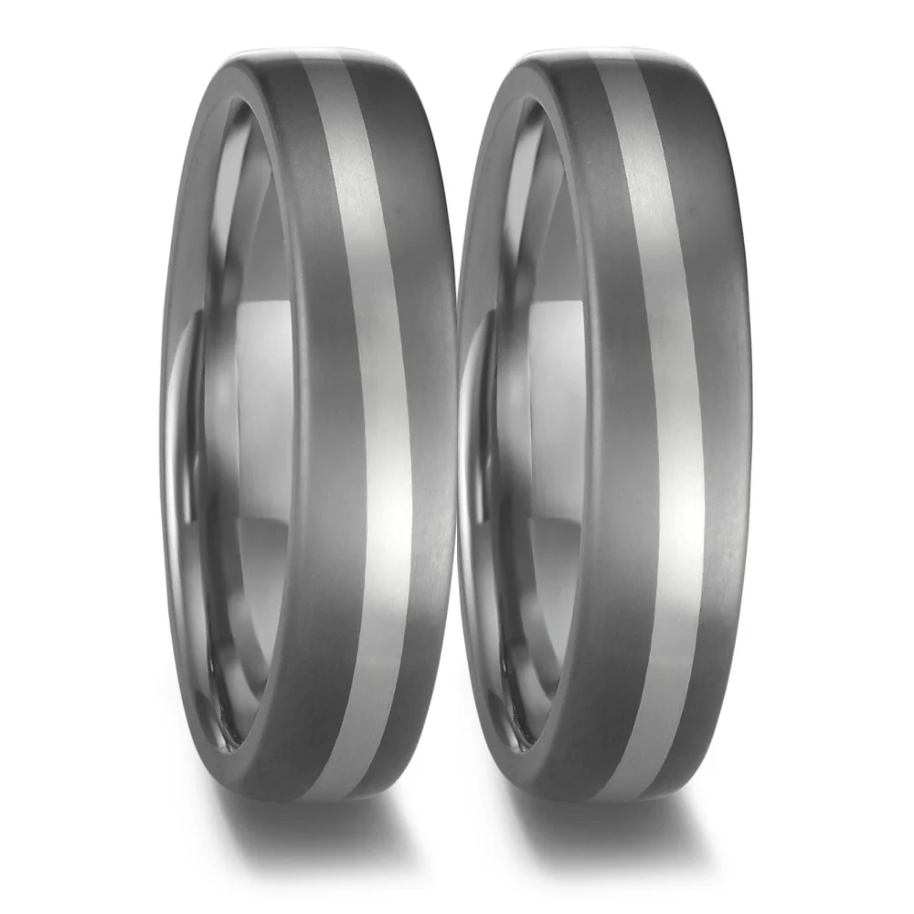 Anello del partner 999 Tantalio, Platino 950 - Image 2