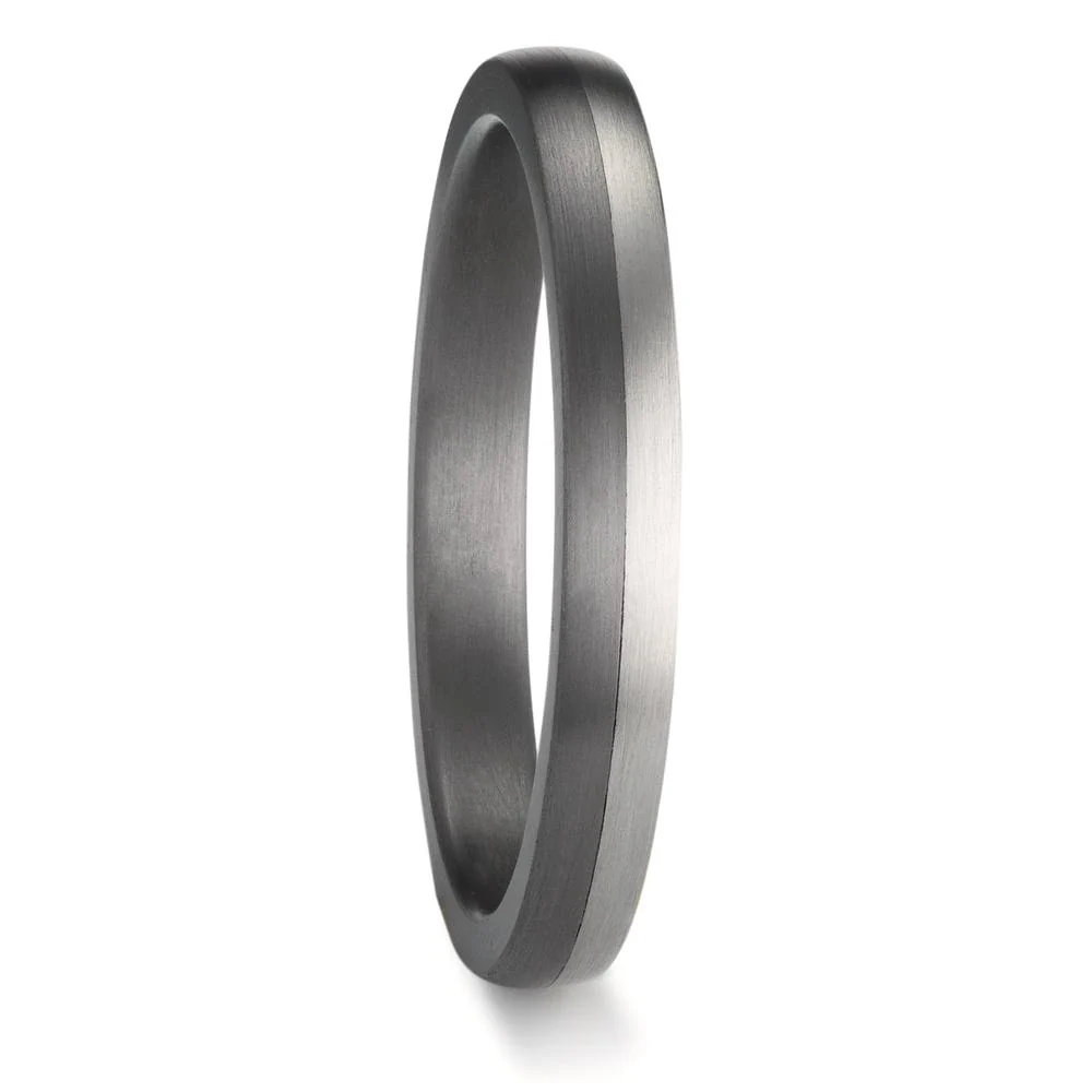 Anello del partner 999 Tantalio, Platino 950