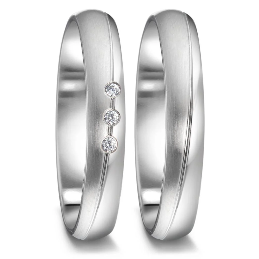 Anello del partner Acciaio inossidabile Zirconia - Image 2