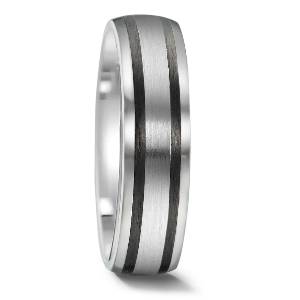 Anello del partner Acciaio inossidabile, Carbonio