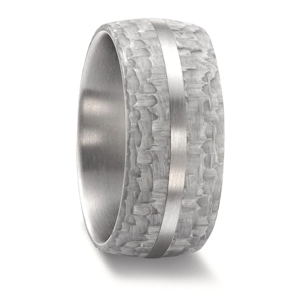 Anello del partner Acciaio inossidabile, Carbonio