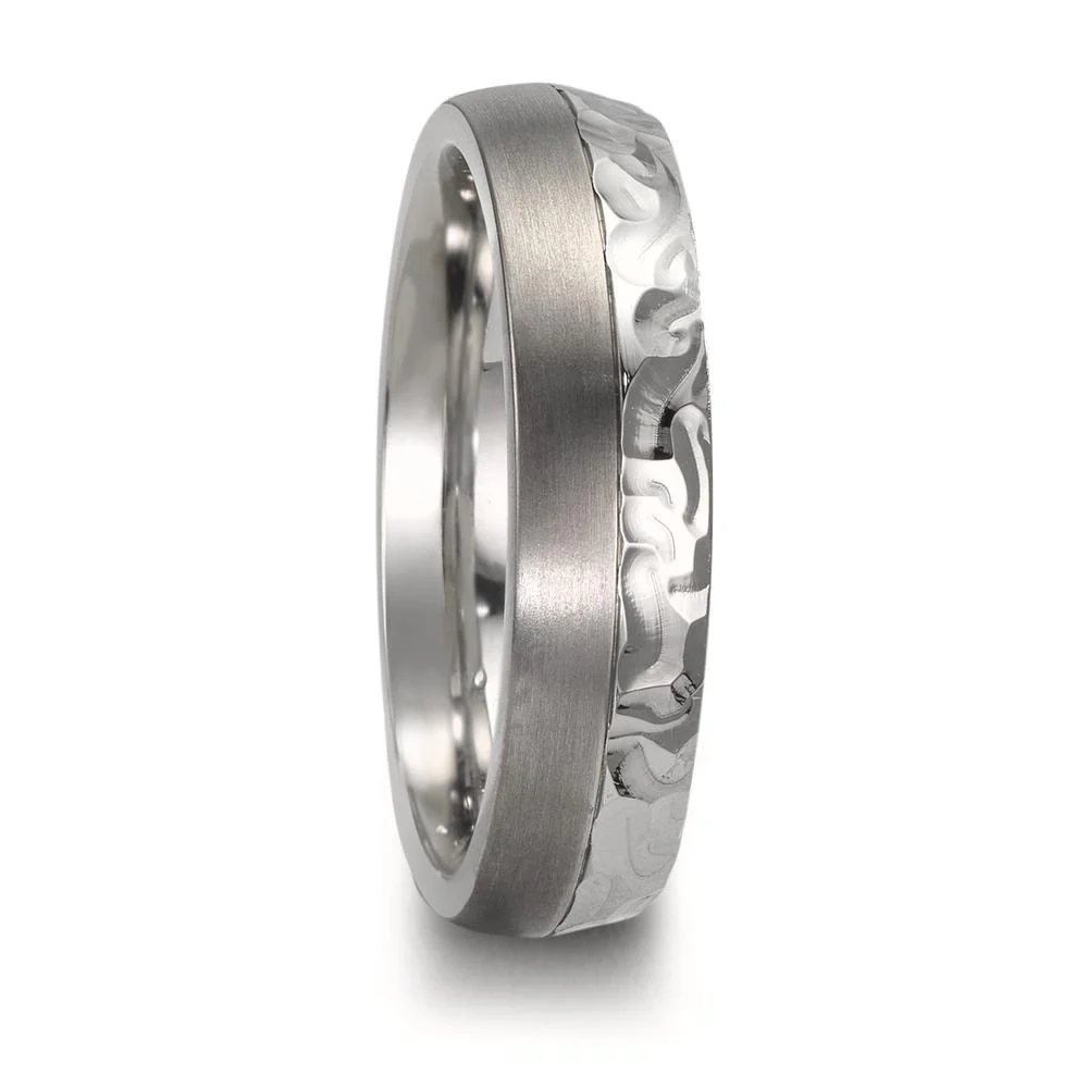 Anello del partner Acciaio inossidabile, Titanio