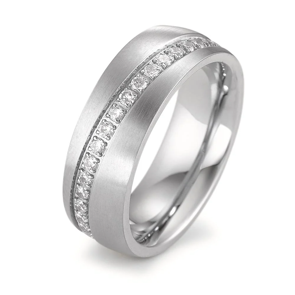 Anello del partner Acciaio inossidabile Zirconia - Image 3