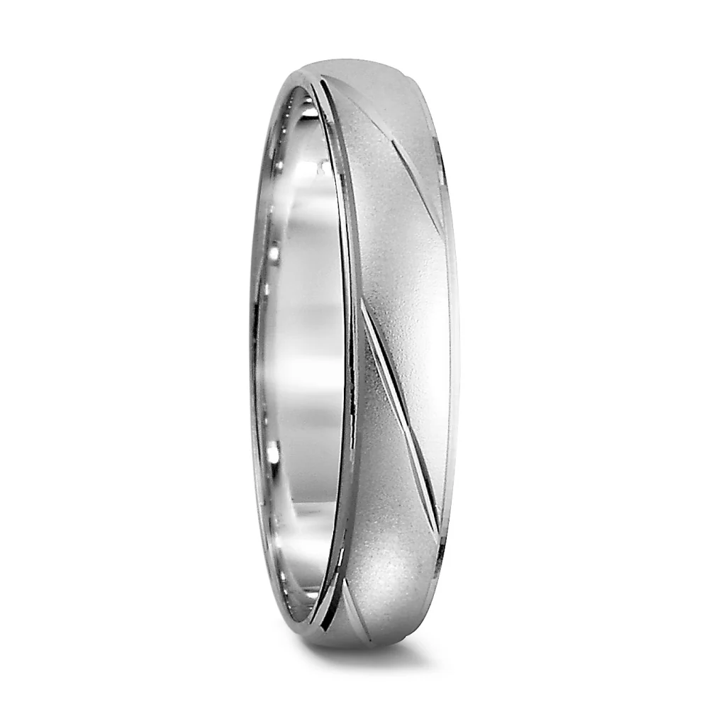 Anello del partner Argento rodiato
