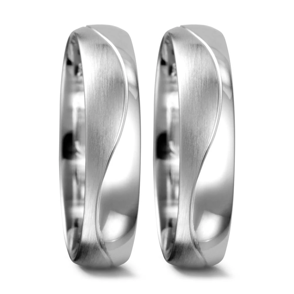 Anello del partner Oro bianco 750/18 carati - Image 2