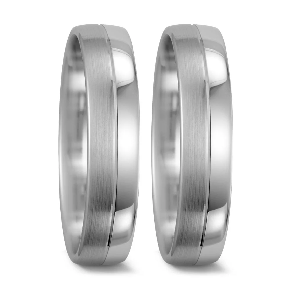 Anello del partner Oro bianco 750/18 carati - Image 3
