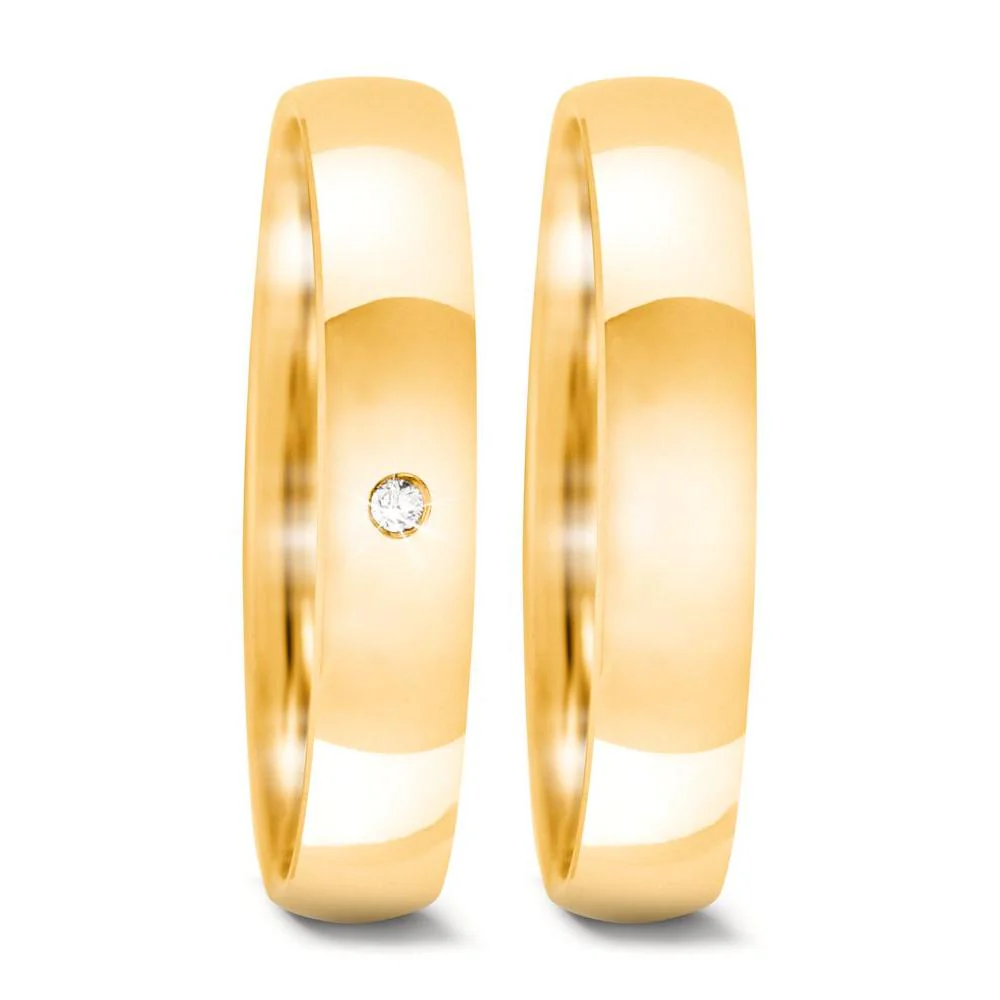 Anello del partner Oro giallo 585/14 kt - Image 2