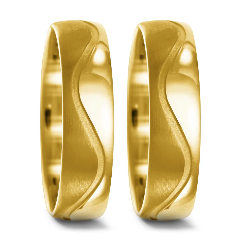 Anello del partner Oro giallo 750/18 carati - Image 2