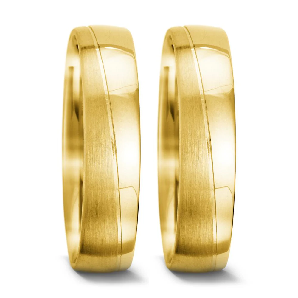 Anello del partner Oro giallo 750/18 carati - Image 4
