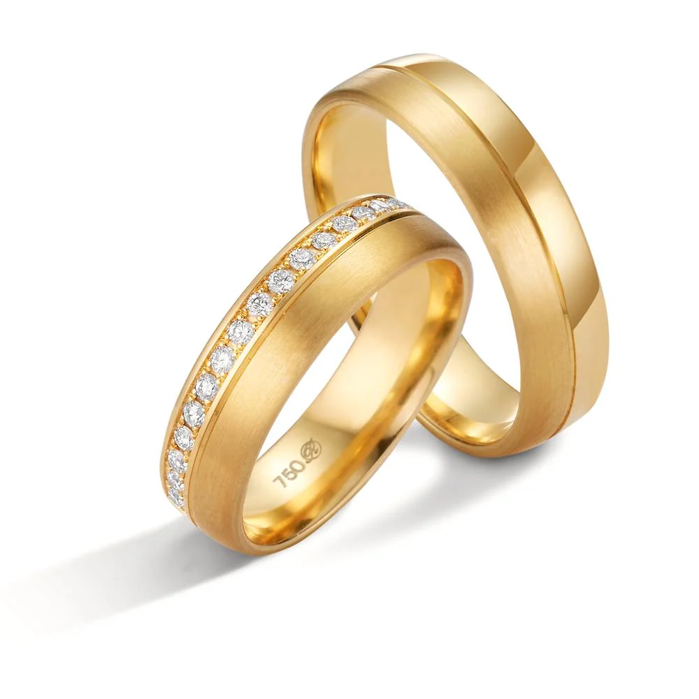 Anello del partner Oro giallo 750/18 carati - Image 3