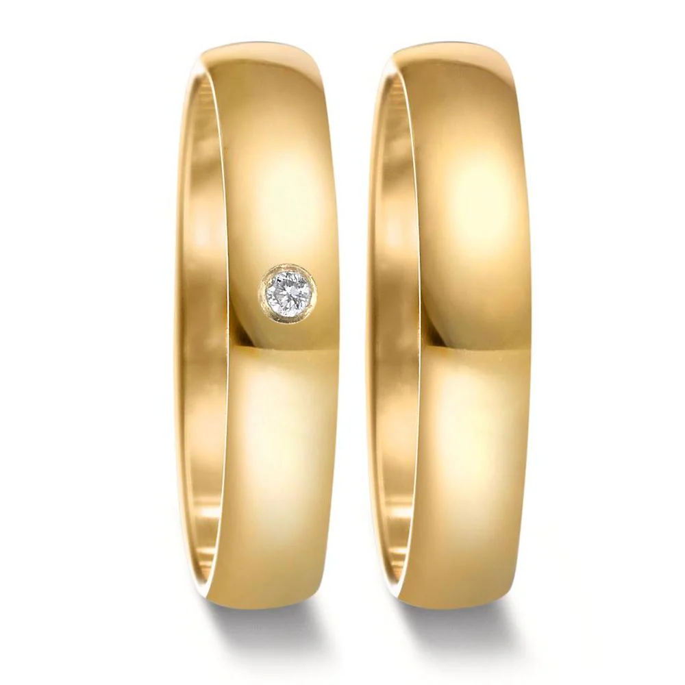 Anello del partner Oro giallo 750/18 carati - Image 3