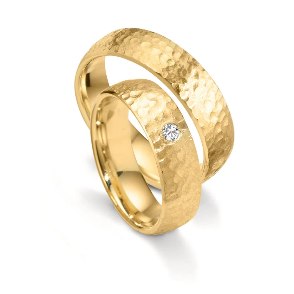 Anello del partner Oro giallo 750/18 carati - Image 3