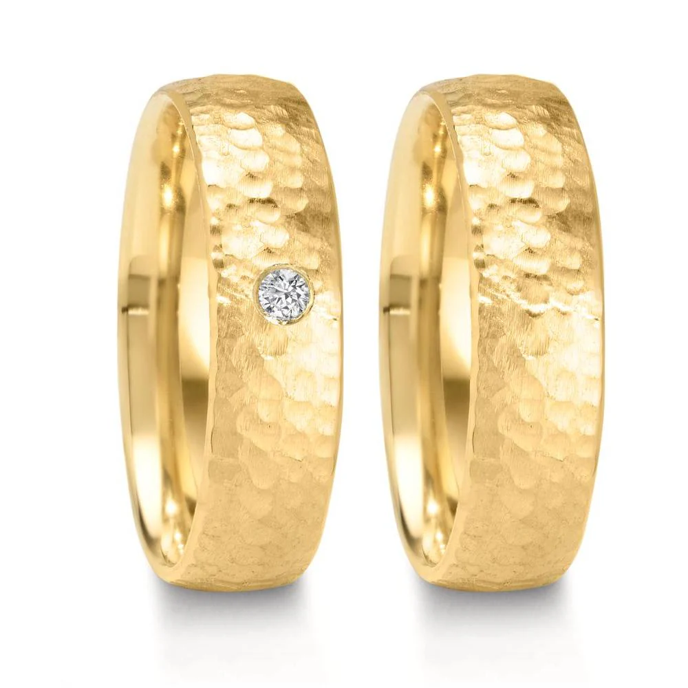 Anello del partner Oro giallo 750/18 carati - Image 4