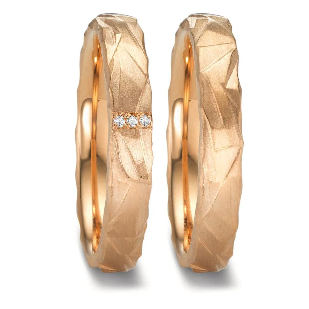 Anello del partner Oro rosa 750/18 carati - Image 2