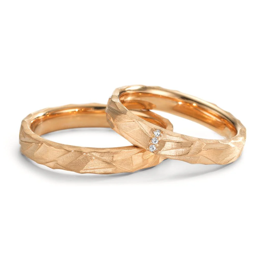 Anello del partner Oro rosa 750/18 carati - Image 4