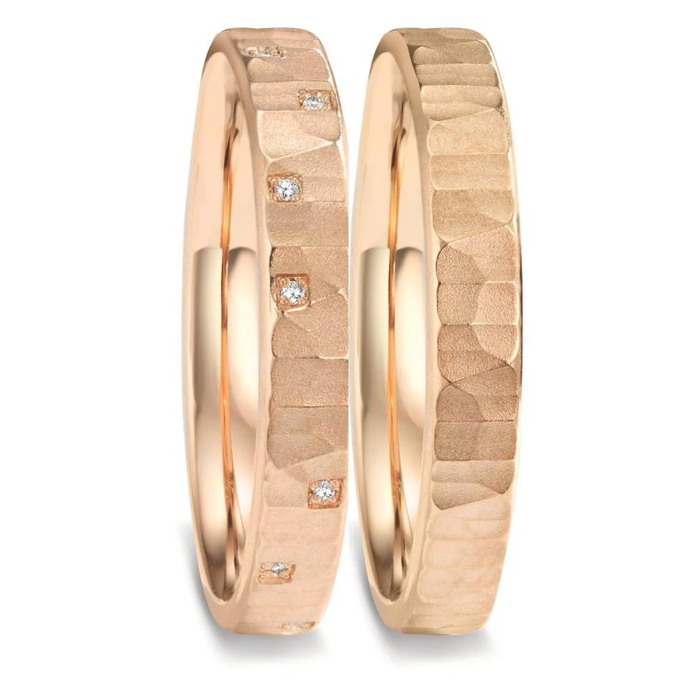 Anello del partner Oro rosa 750/18 carati - Image 2