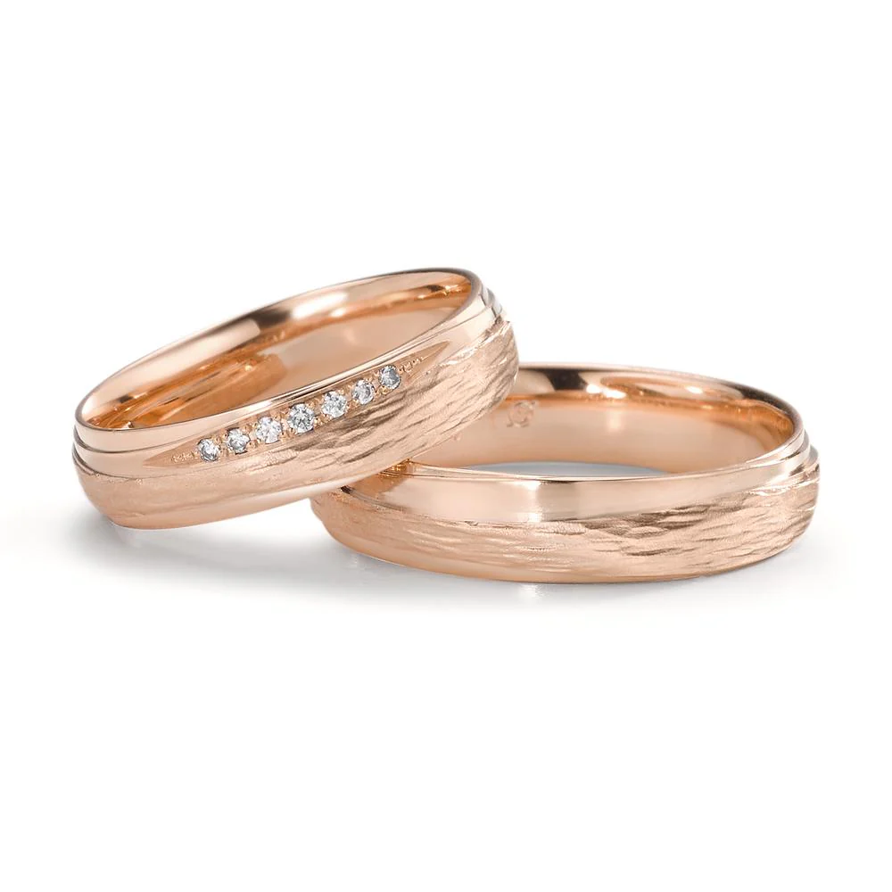 Anello del partner Oro rosa 750/18 carati - Image 4