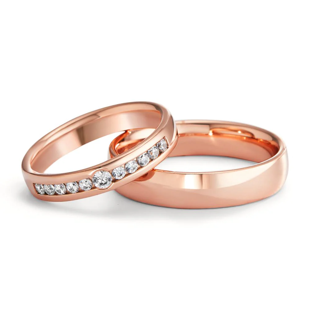 Anello del partner Oro rosso 750/18 carati - Image 4