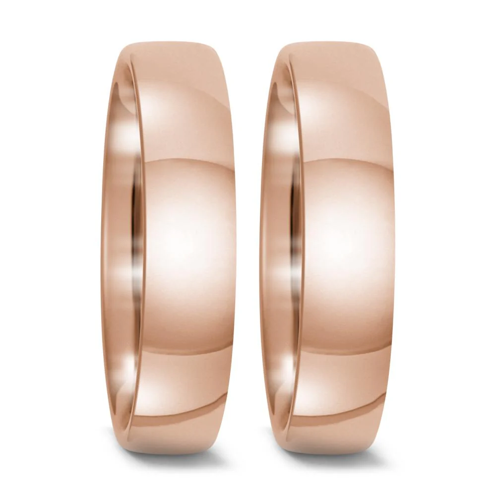 Anello del partner Oro rosso 750/18 carati - Image 5