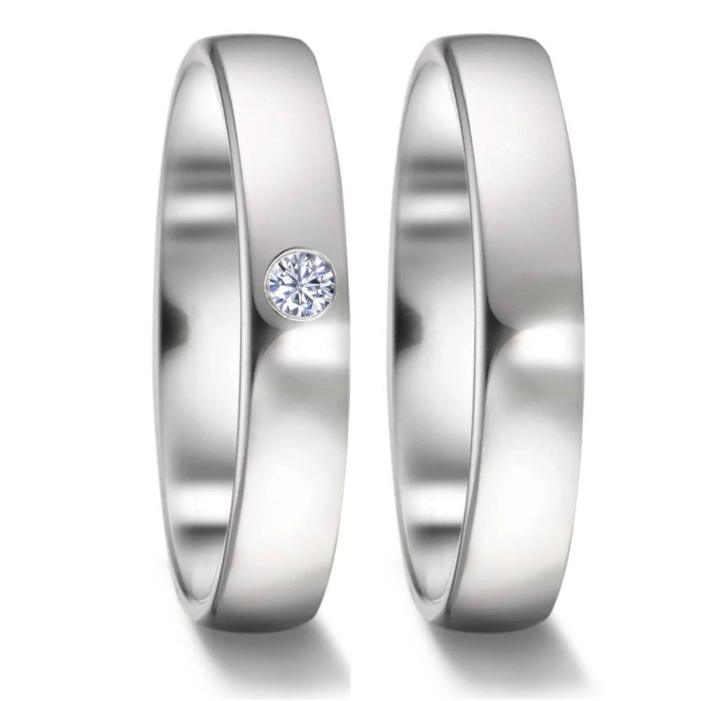 Anello del partner Platino 950 - Image 2