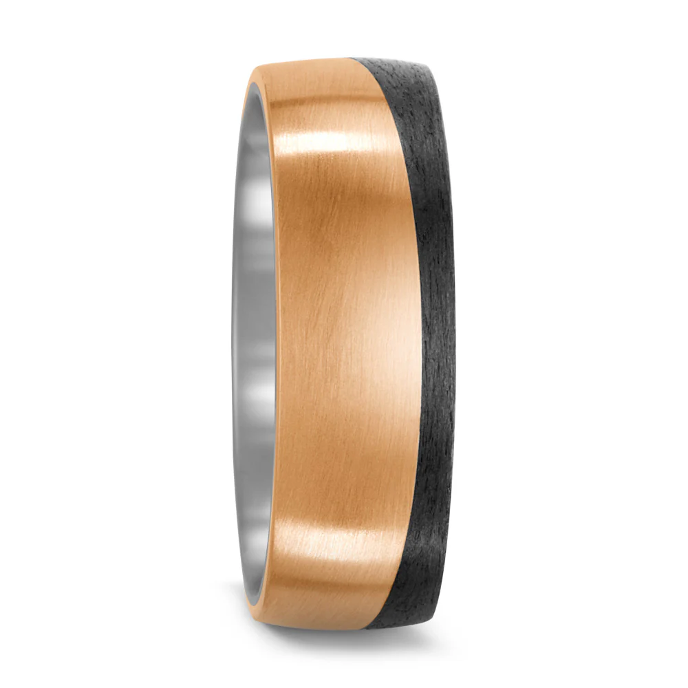 Anello del partner Titanio, Bronzo, Carbonio