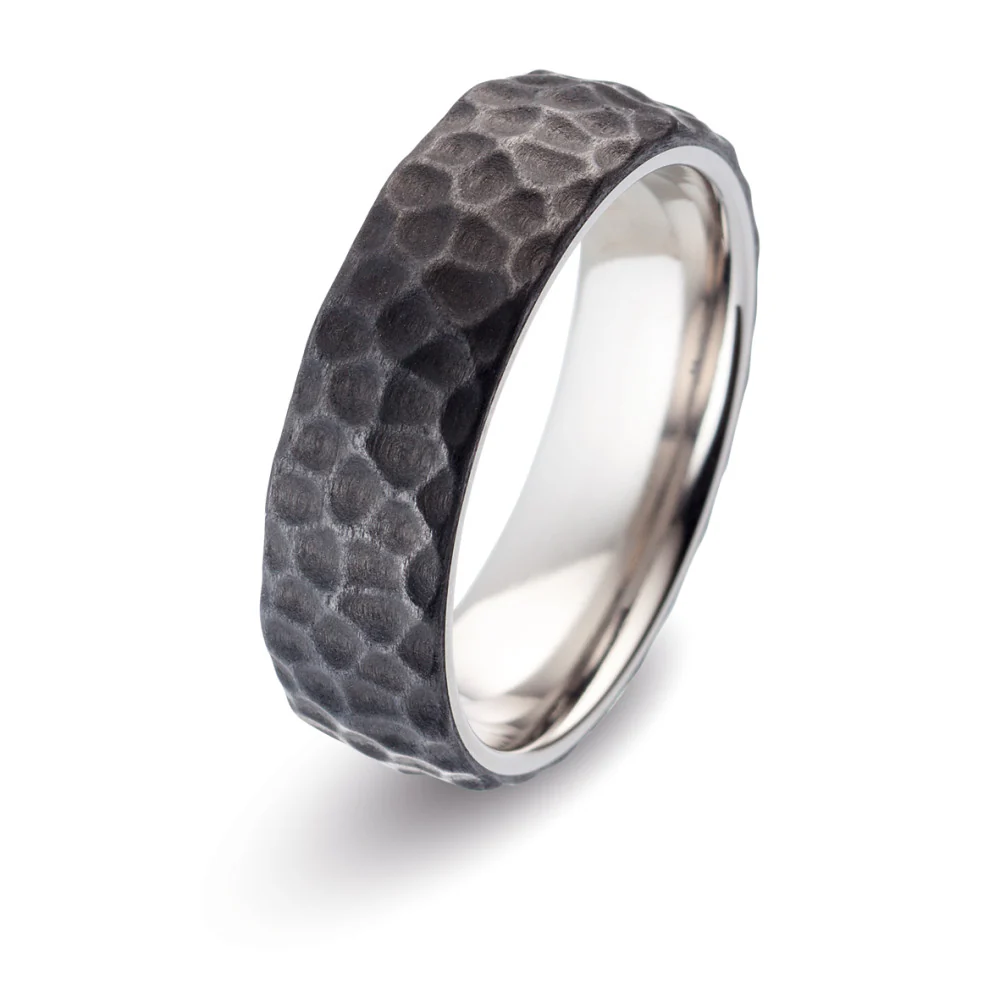 Anello del partner Titanio, Carbonio - Image 3