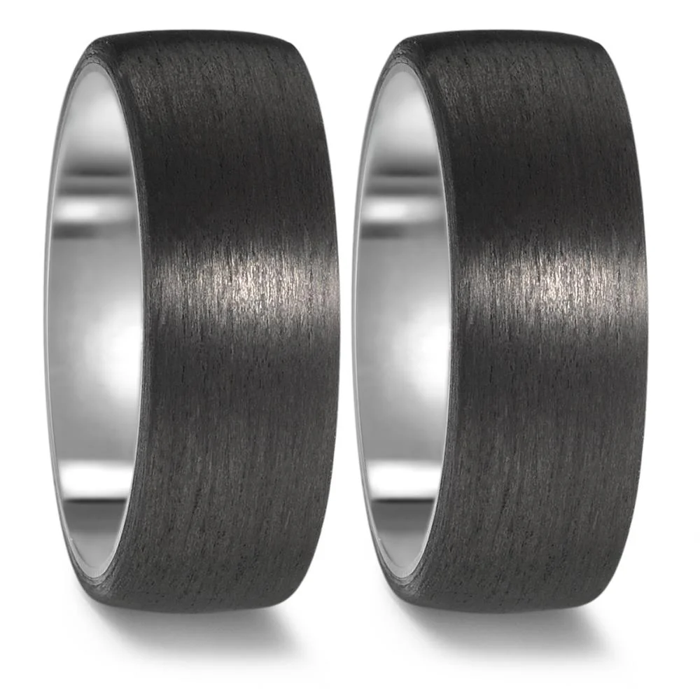Anello del partner Titanio, Carbonio - Image 2