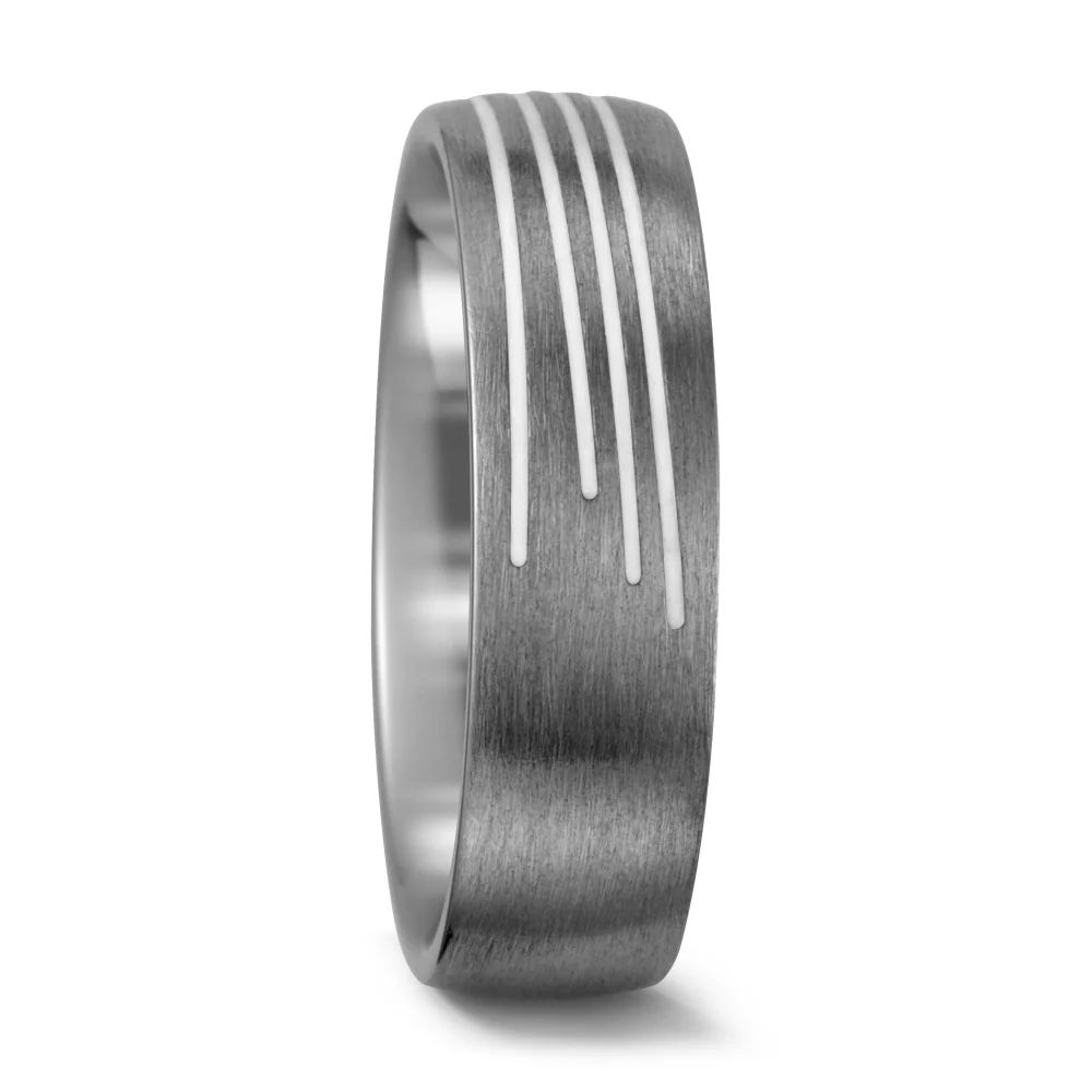 Anello del partner Titanio, Ceramica