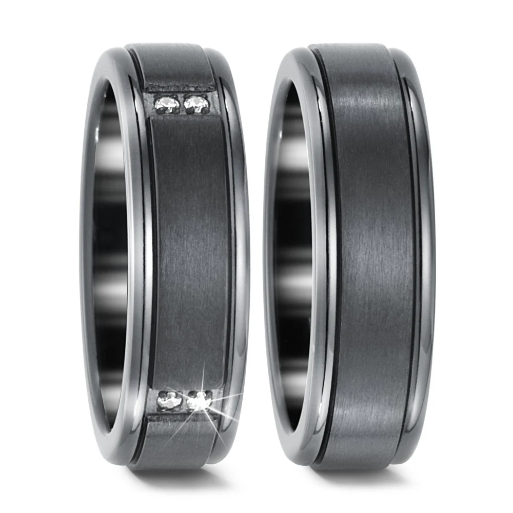 Anello del partner Zirconio Zirconia 8 pietra - Image 2